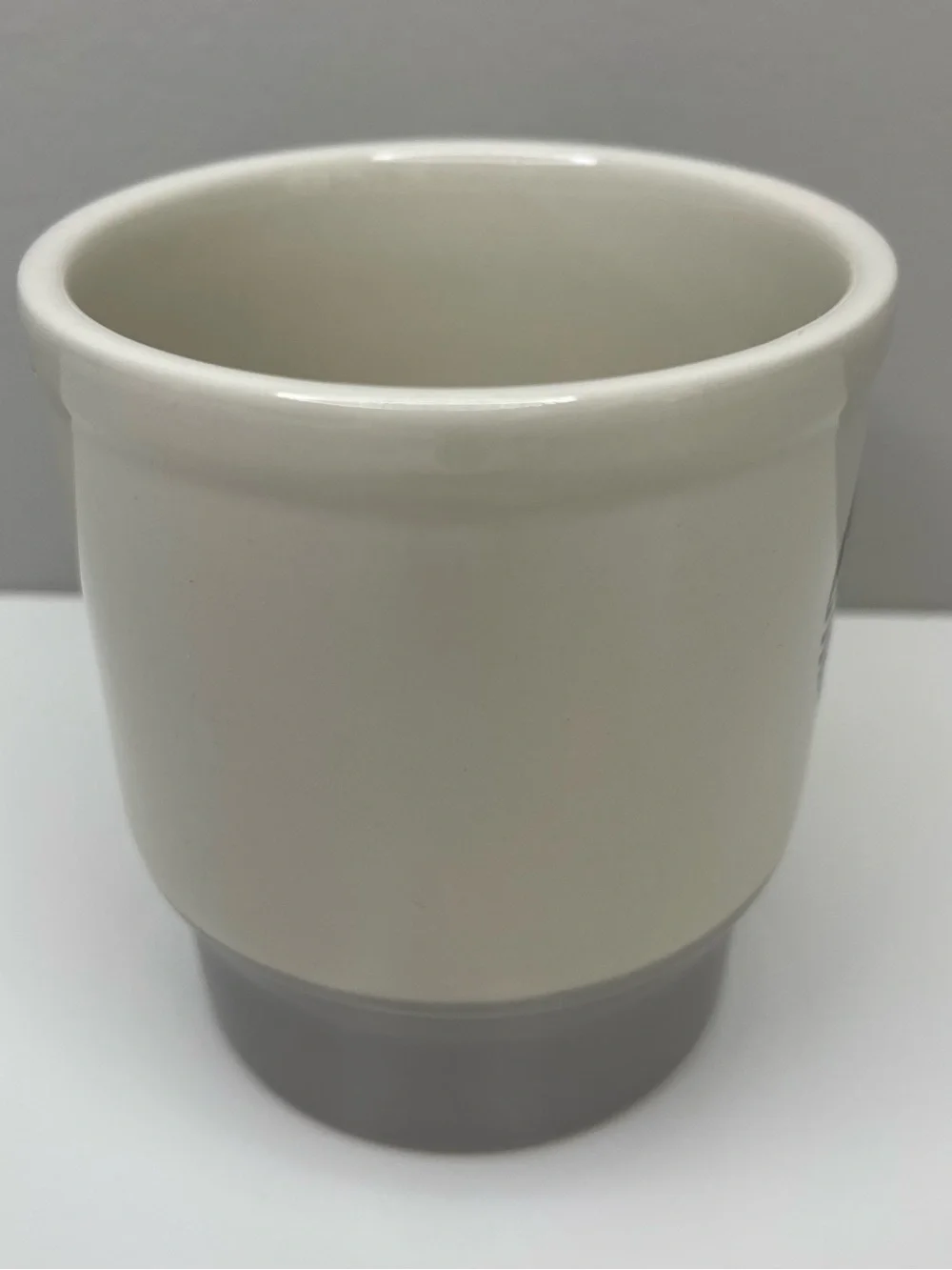 Starbucks Logo Stacking Coffee Cup Mug Gray 12 oz. *2021 Japan Exclusive*